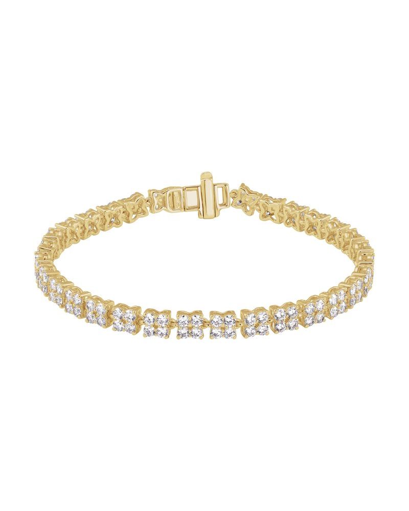 Pulseira Riviera em Ouro 14k com Diamantes de Laboratório – Modelo 13