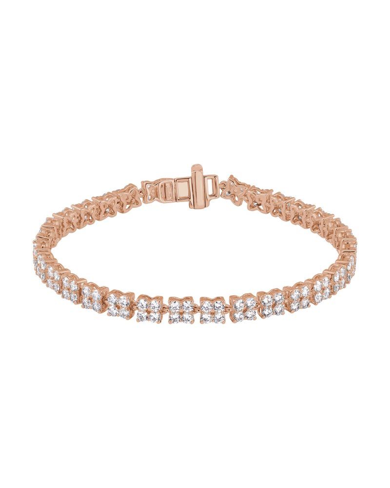 Pulseira Riviera em Ouro 14k com Diamantes de Laboratório – Modelo 13