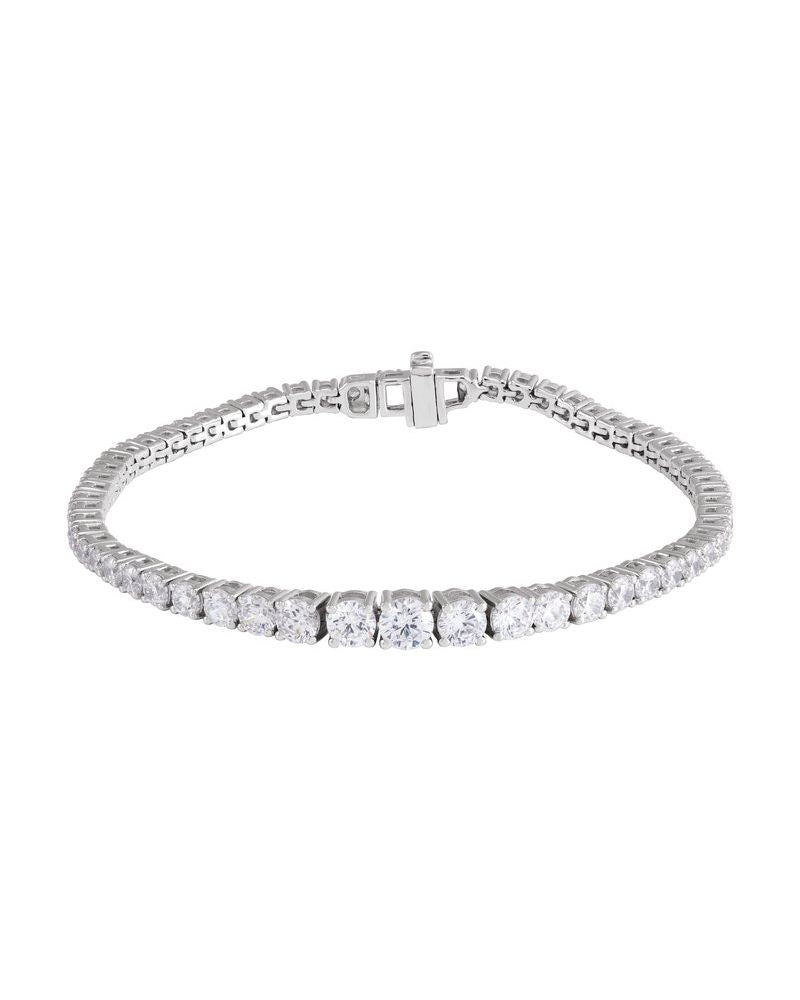 Pulseira Riviera em Ouro 14k com Diamantes de Laboratório – Modelo 12