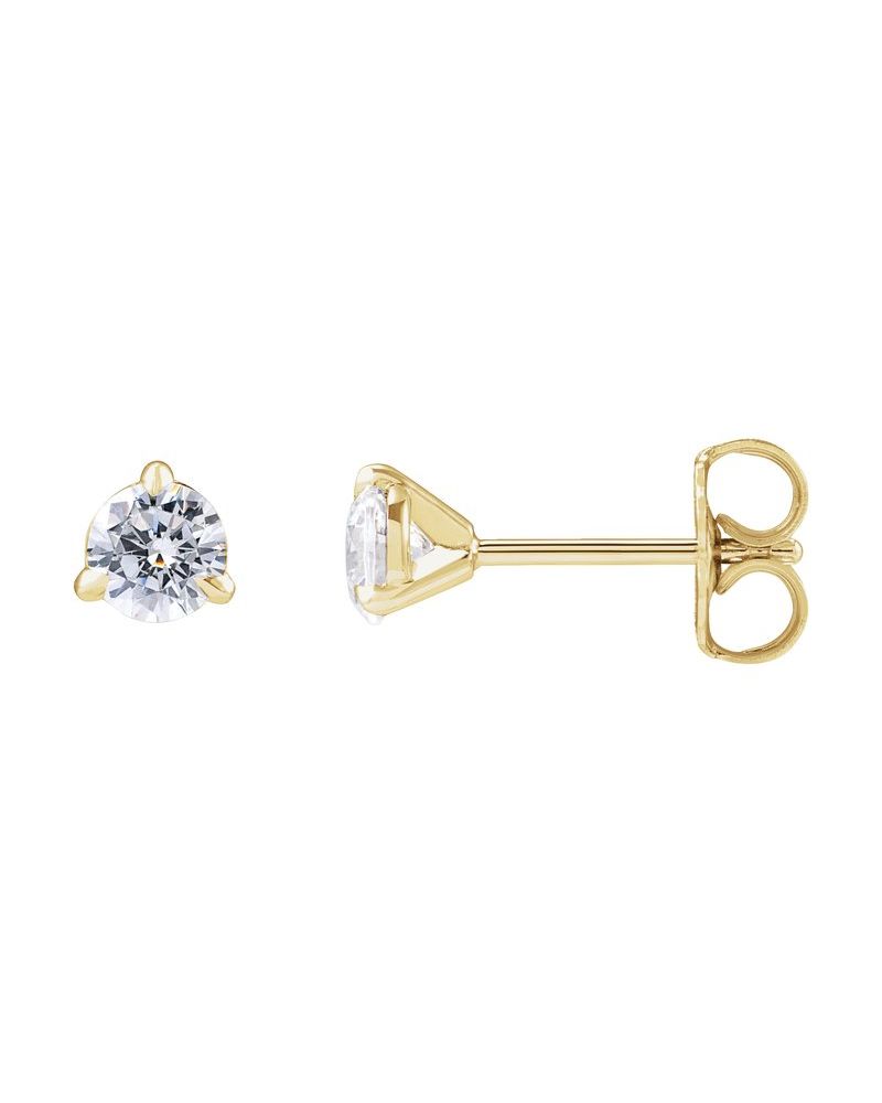 Brinco Ponto de Luz Coquetel em Ouro 14k com Diamantes de Laboratório