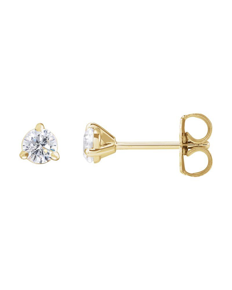 Brinco Ponto de Luz Coquetel em Ouro 14k com Diamantes de Laboratório