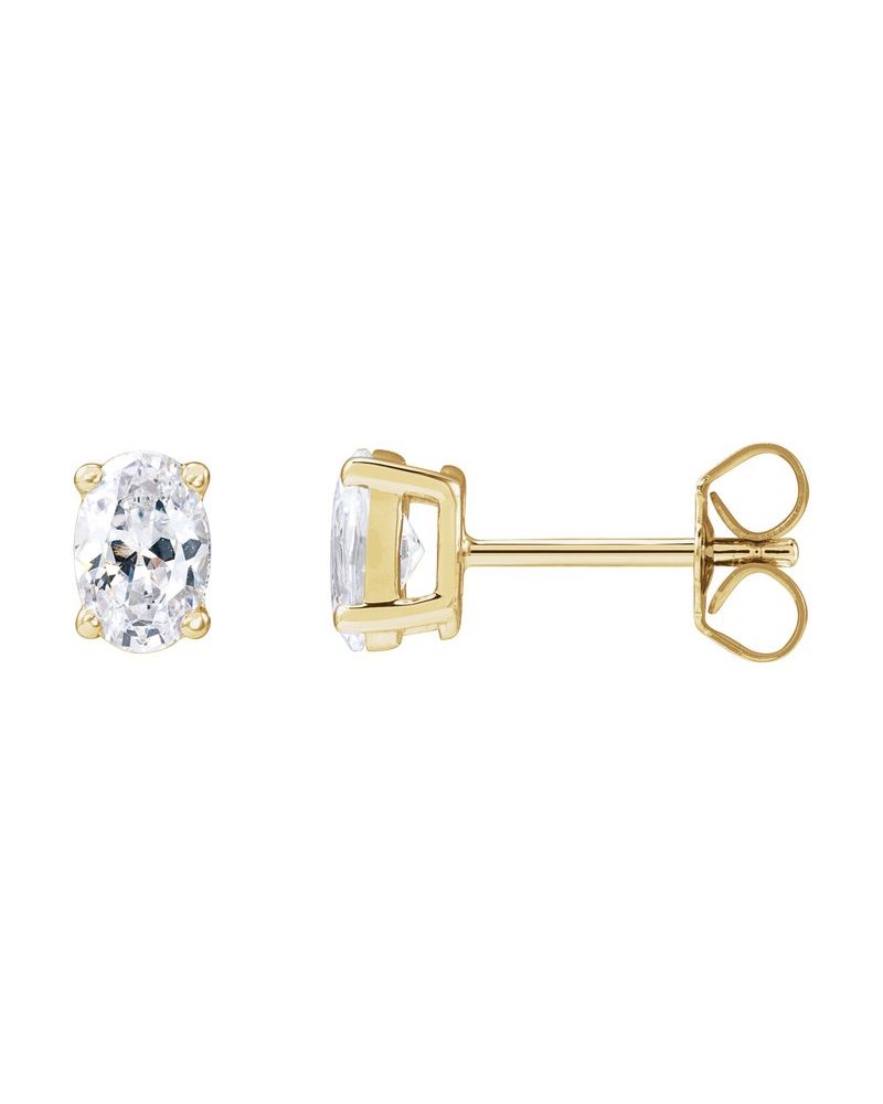 Brinco Ponto de Luz em Ouro 14k com Diamantes de Laboratório – Modelo 5