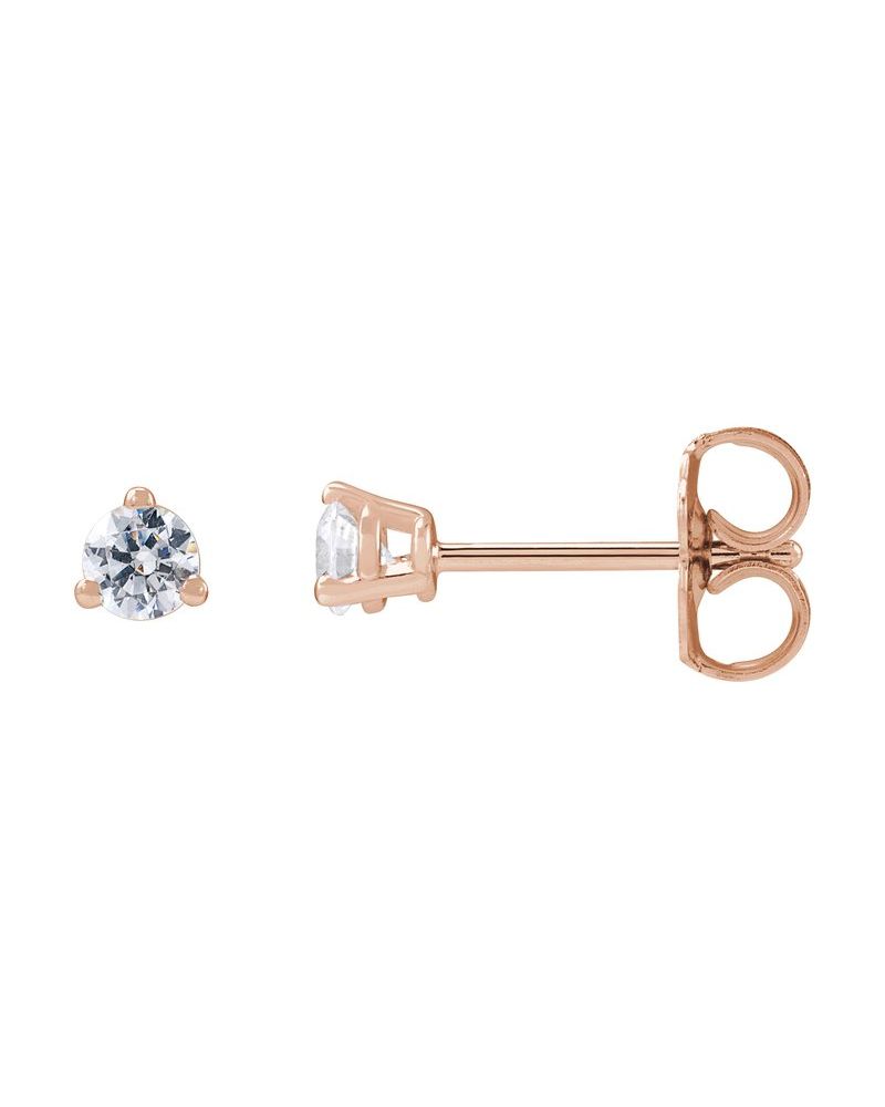 Brinco Ponto de Luz em Ouro 14k com Diamantes de Laboratório – Modelo 3