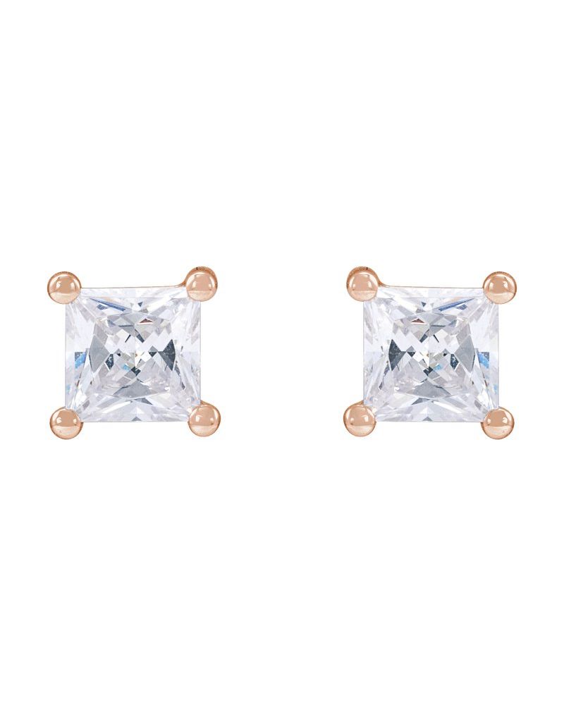 Brinco Ponto de Luz em Ouro 14k com Diamantes de Laboratório