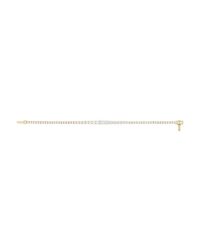 Pulseira Riviera em Ouro 14k com Diamantes de Laboratório – Modelo 12