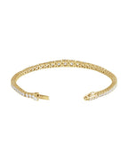 Pulseira Riviera em Ouro 14k com Diamantes de Laboratório – Modelo 12