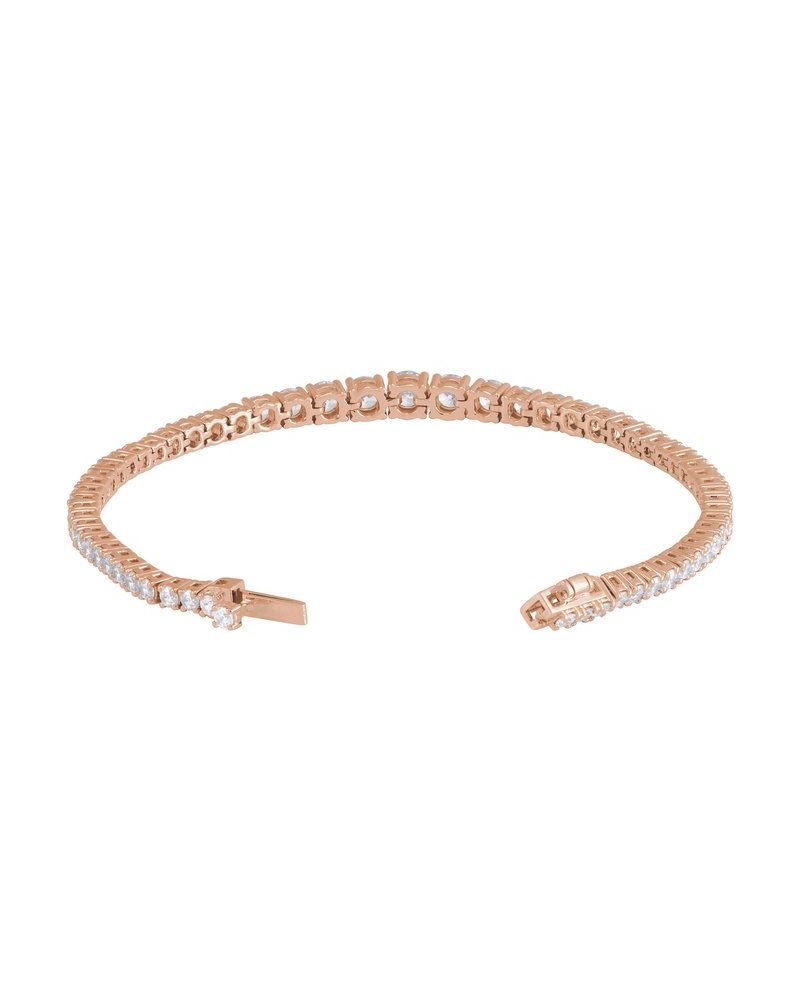 Pulseira Riviera em Ouro 14k com Diamantes de Laboratório – Modelo 12