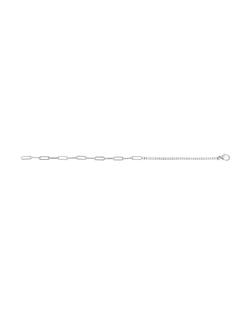 Pulseira Riviera em Ouro 14k com Diamantes Naturais – Modelo 2