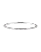 Bracelete Rígido Cravejado em Ouro 14k com Diamantes de Laboratório – Modelo 3