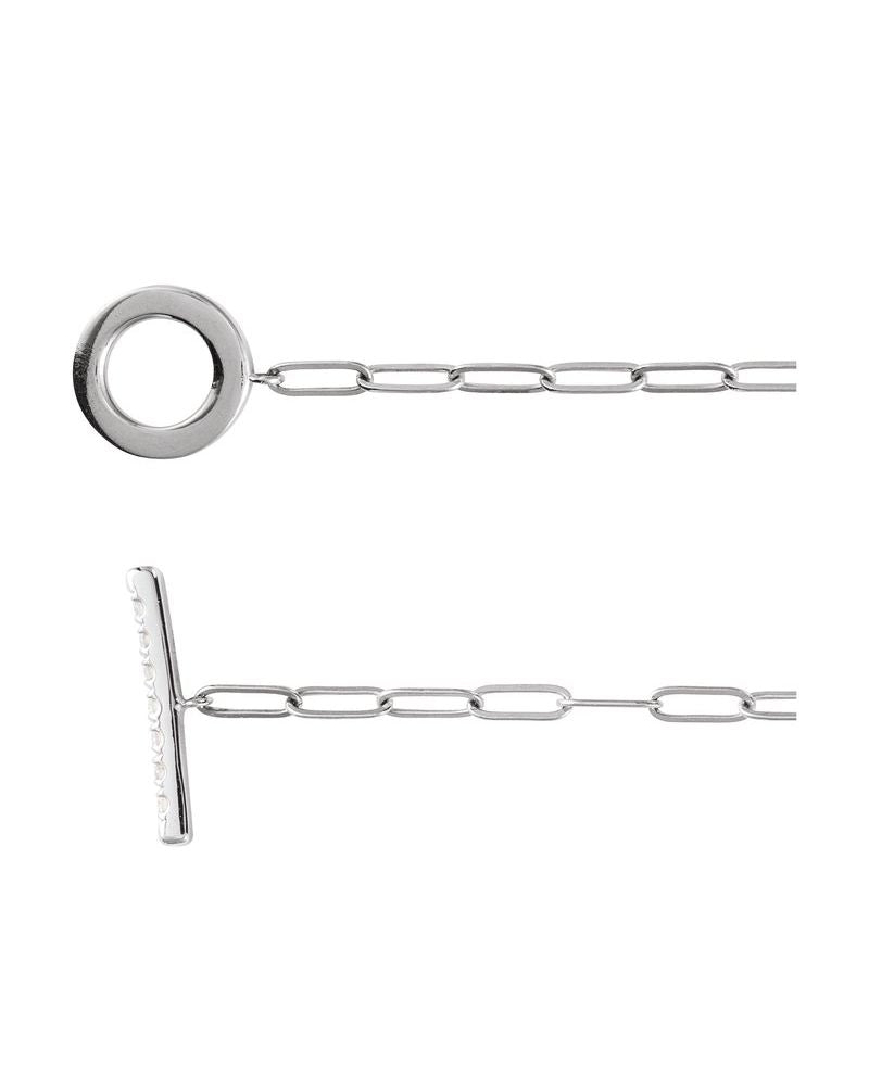 Pulseira Fecho T Cravejada em Ouro 14k com Diamantes Naturais
