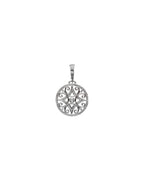Pingente Vintage em Ouro 14k com Diamantes Naturais