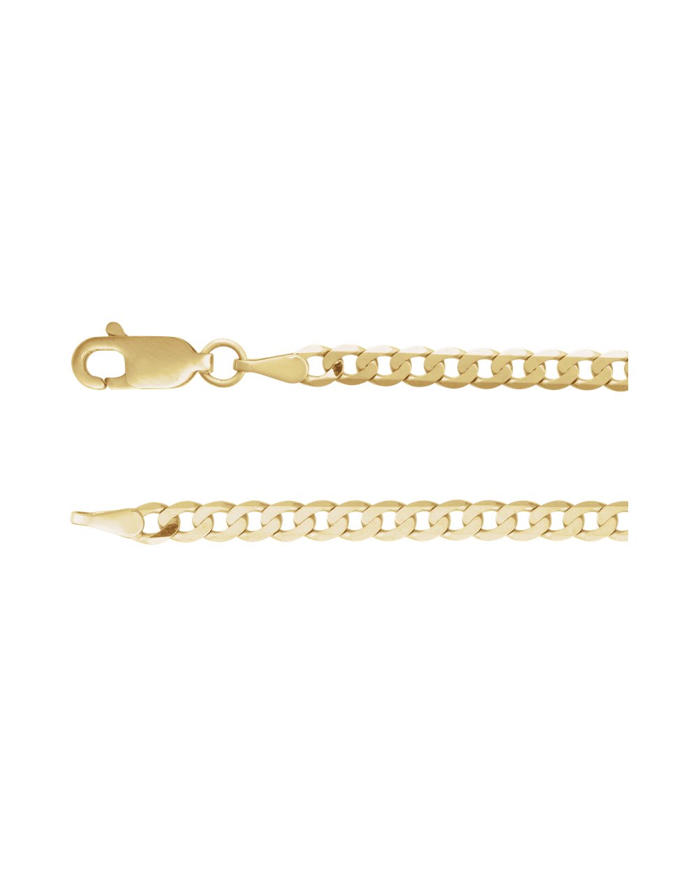 Pulseira Elos em Ouro 14k com Ponto de Luz de Diamante de Laboratório