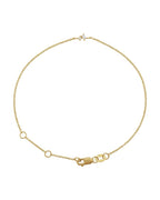 Pulseira Elos Cravejada em Ouro 14k com Diamantes Naturais – Modelo 2
