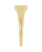 Anel Cluster Chevalier em Ouro 14k com Diamantes Naturais