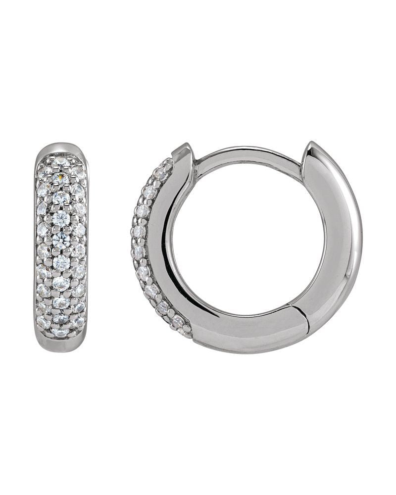 Brinco de Aro em Ouro 14k com Diamantes de Laboratório – Modelo 3