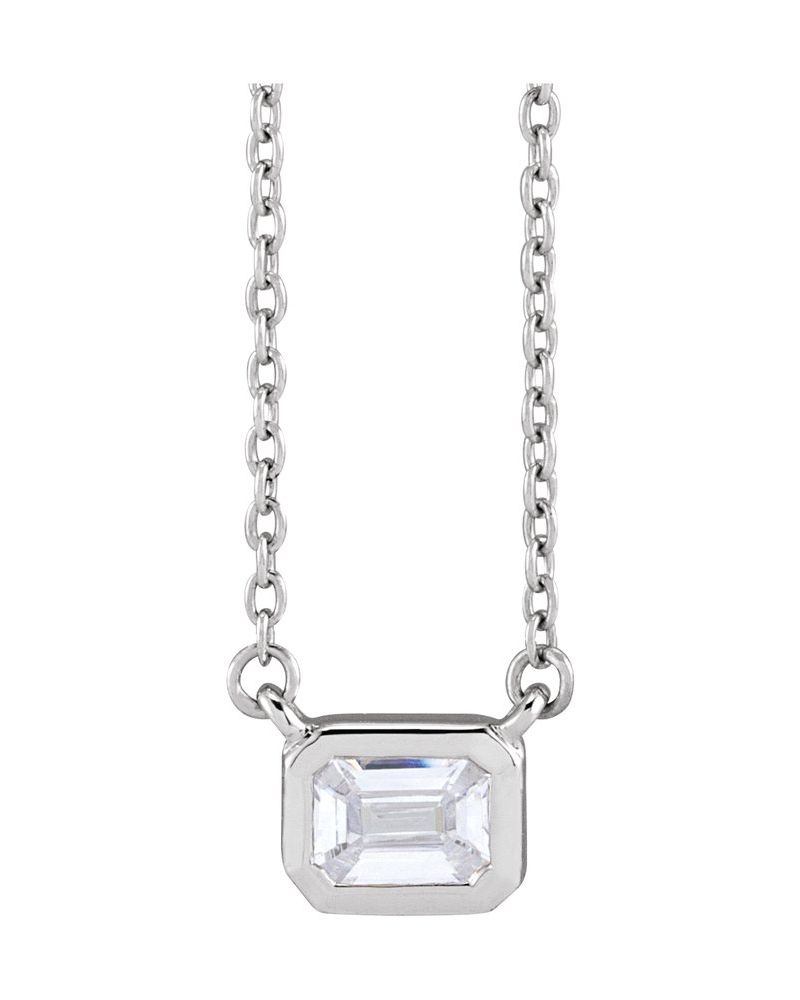 Colar em Ouro 14k com Diamantes de Laboratório – Modelo 2