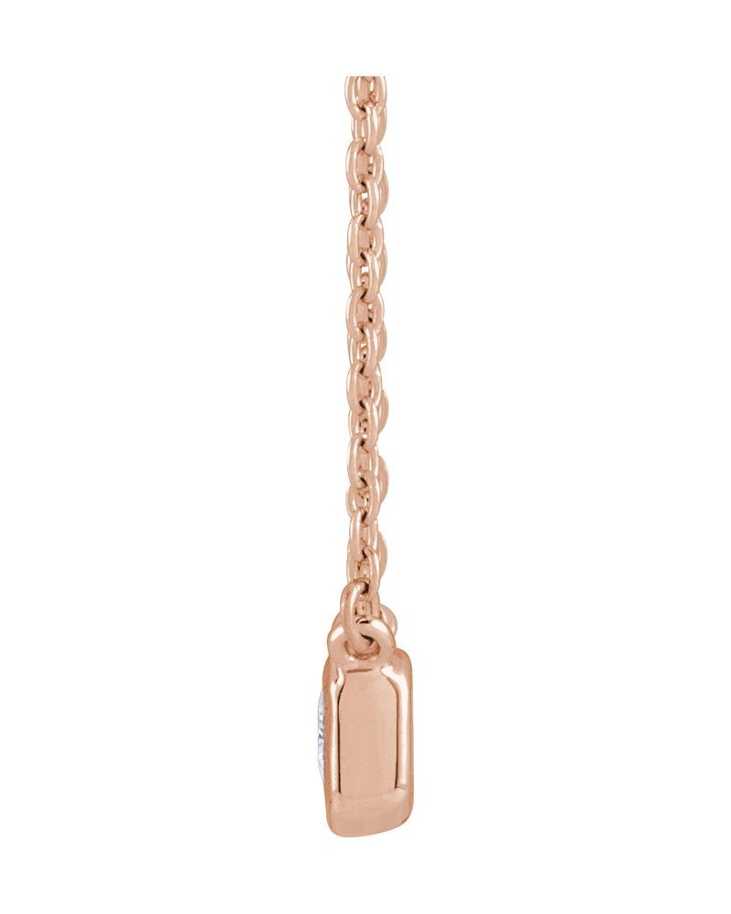 Colar em Ouro 14k com Diamantes de Laboratório – Modelo 2