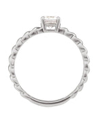 Anel em Ouro 14k com Diamantes de Laboratório – Modelo 2
