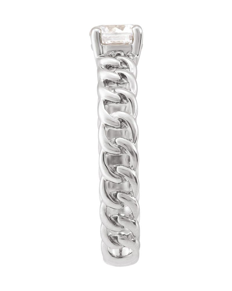 Anel em Ouro 14k com Diamantes de Laboratório – Modelo 2
