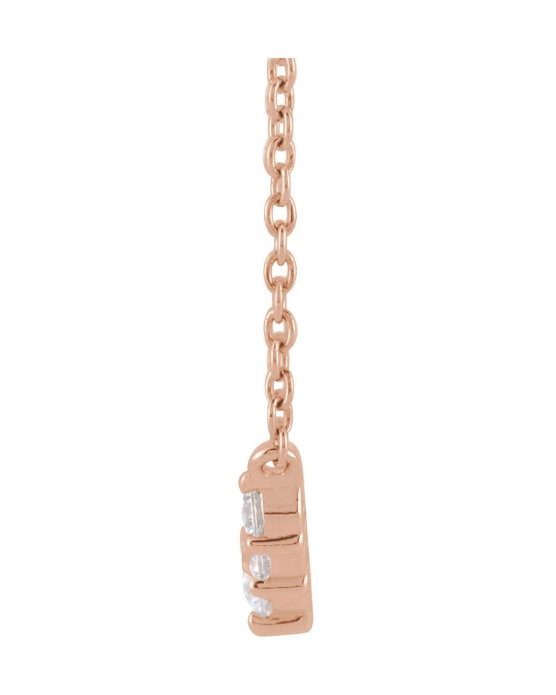 Colar Degradê em Ouro 14k com Diamantes de Laboratório – Modelo 2