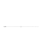 Pulseira Lua Crescente Cravejada em Ouro 14k com Diamantes Naturais