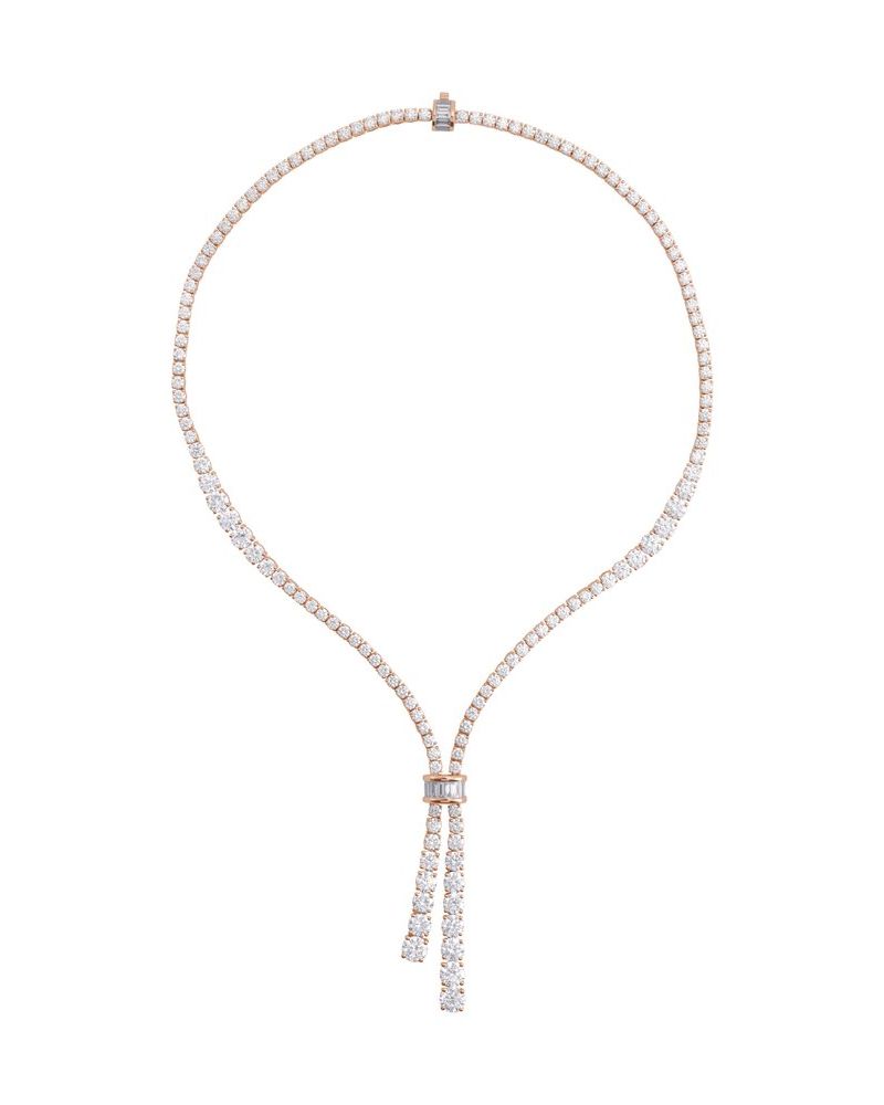 Colar Riviera em Ouro 14k com Diamantes de Laboratório – Modelo 9