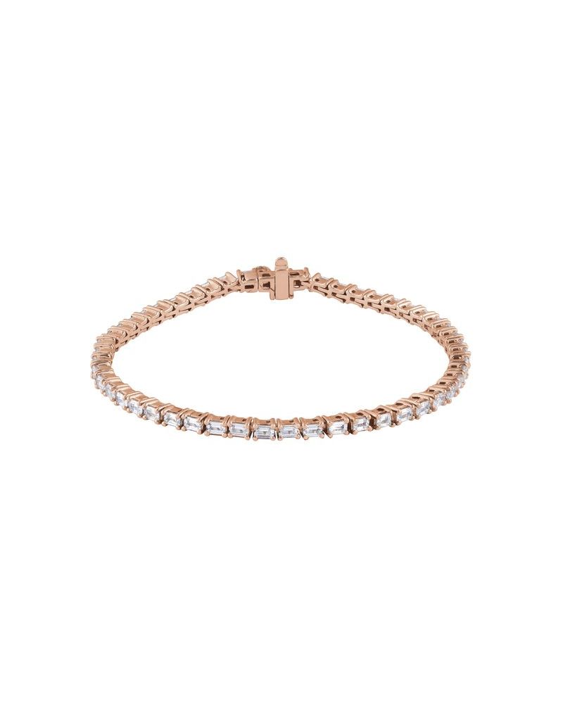 Pulseira Riviera em Ouro 14k com Diamantes de Laboratório – Modelo 10