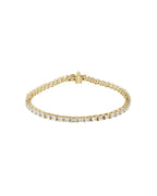 Pulseira Riviera em Ouro 14k com Diamantes de Laboratório – Modelo 10