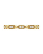 Anel Empilhável em Ouro 14k com Diamantes Naturais – Modelo 20