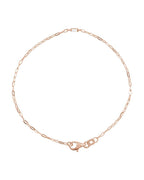 Pulseira Elos em Ouro 14k com Diamantes Naturais