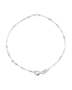 Pulseira Elos em Ouro 14k com Diamantes Naturais