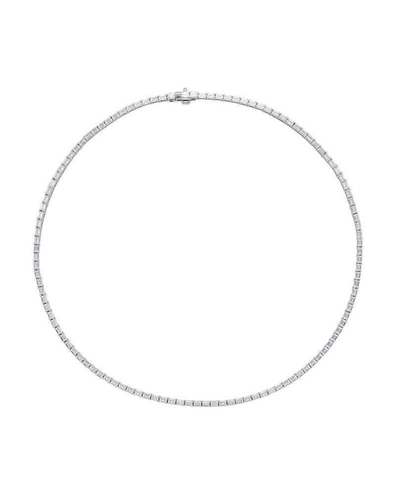 Colar Riviera em Ouro 14k com Diamantes de Laboratório – Modelo 8