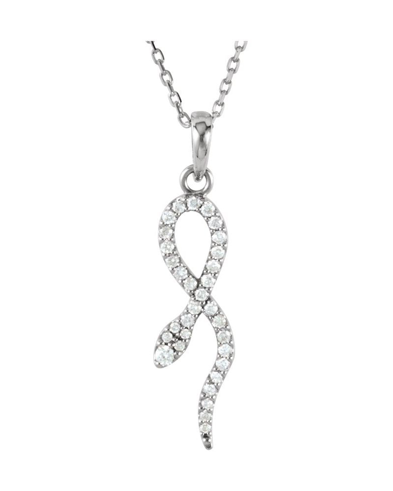 Colar Cobra Delicado em Ouro 14k com Diamantes Naturais