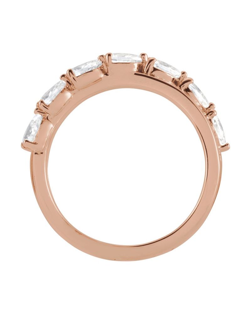Anel Cravejado em Ouro 14k com Diamantes Naturais – Modelo 4