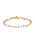 Pulseira Riviera em Ouro 14k com Diamantes de Laboratório – Modelo 9