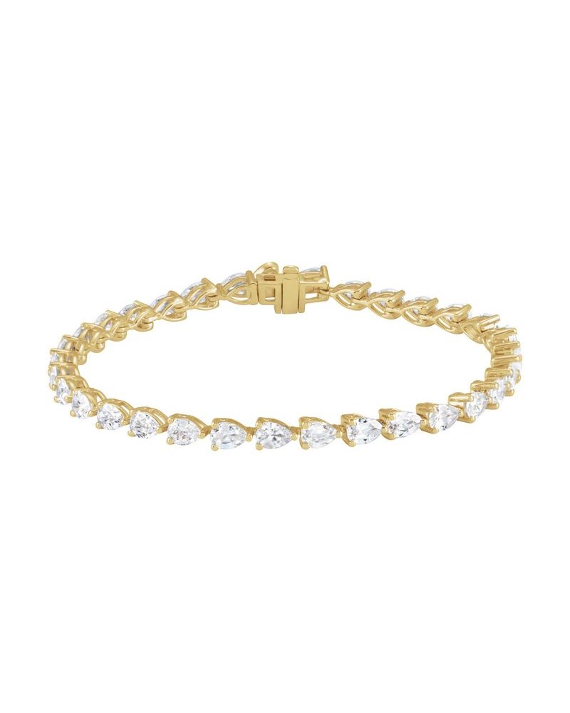 Pulseira Riviera em Ouro 14k com Diamantes de Laboratório – Modelo 9
