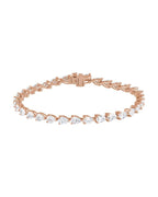 Pulseira Riviera em Ouro 14k com Diamantes de Laboratório – Modelo 9