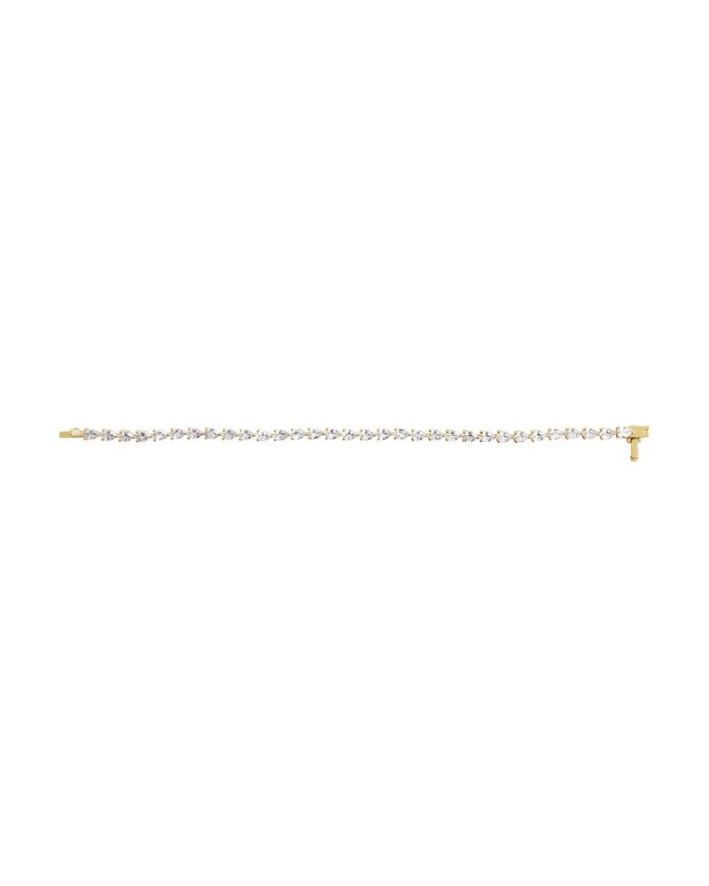 Pulseira Riviera em Ouro 14k com Diamantes de Laboratório – Modelo 9