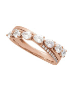 Anel Cravejado em Ouro 14k com Diamantes Naturais – Modelo 4