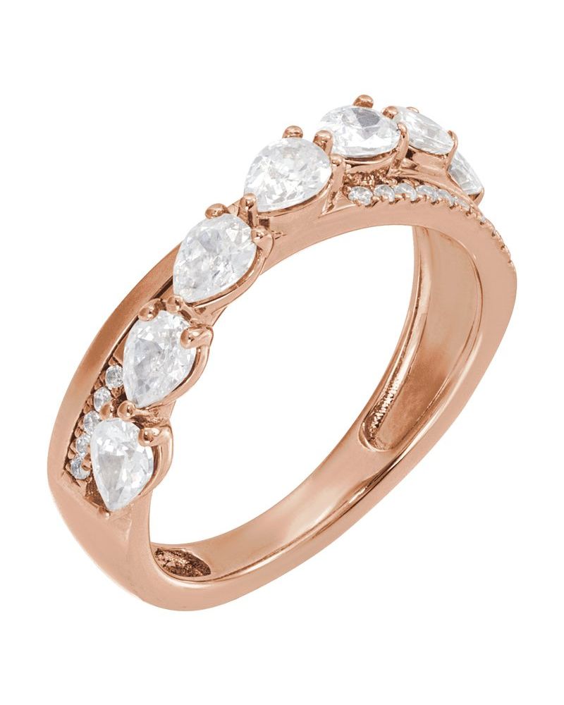Anel Cravejado em Ouro 14k com Diamantes Naturais – Modelo 4
