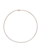 Colar Riviera em Ouro 14k com Diamantes de Laboratório – Modelo 8