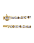 Colar Riviera em Ouro 14k com Diamantes de Laboratório – Modelo 8