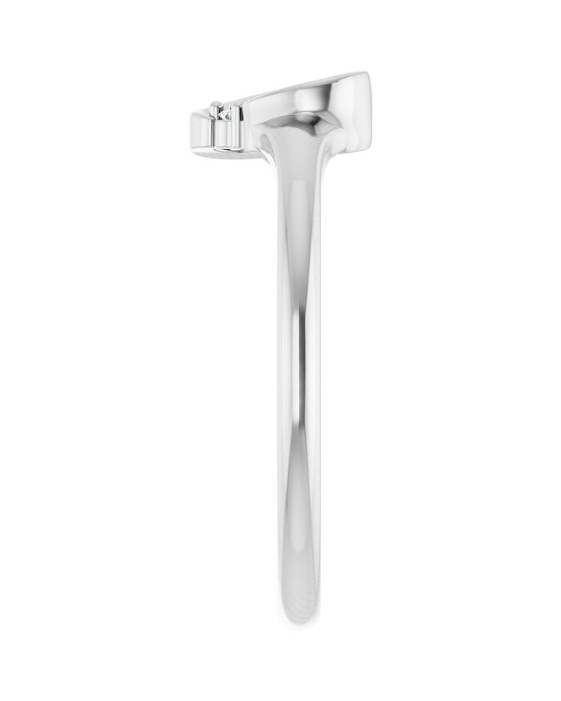 Anel Orgânico Cravejado em Ouro 14k com Diamantes Naturais – Modelo 6