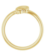 Anel Orgânico Cravejado em Ouro 14k com Diamantes Naturais – Modelo 6