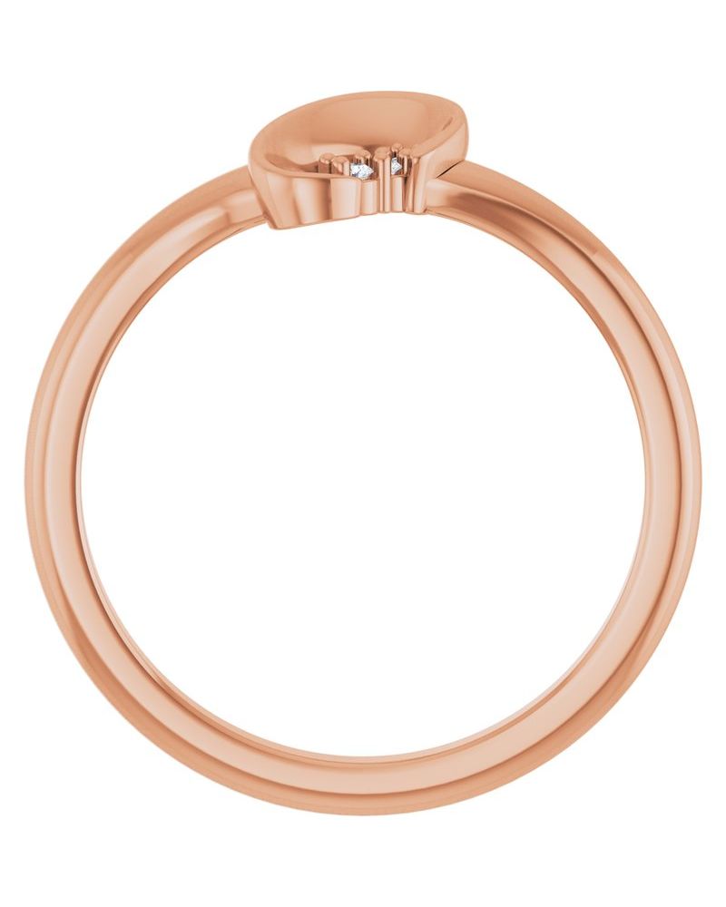 Anel Orgânico Cravejado em Ouro 14k com Diamantes Naturais – Modelo 6