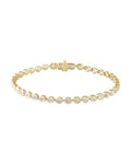 Pulseira Riviera em Ouro 14k com Diamantes de Laboratório – Modelo 8