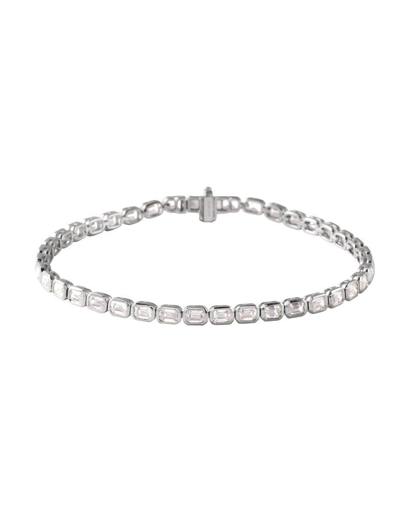 Pulseira Riviera em Ouro 14k com Diamantes de Laboratório – Modelo 7