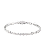 Pulseira Riviera em Ouro 14k com Diamantes de Laboratório – Modelo 8