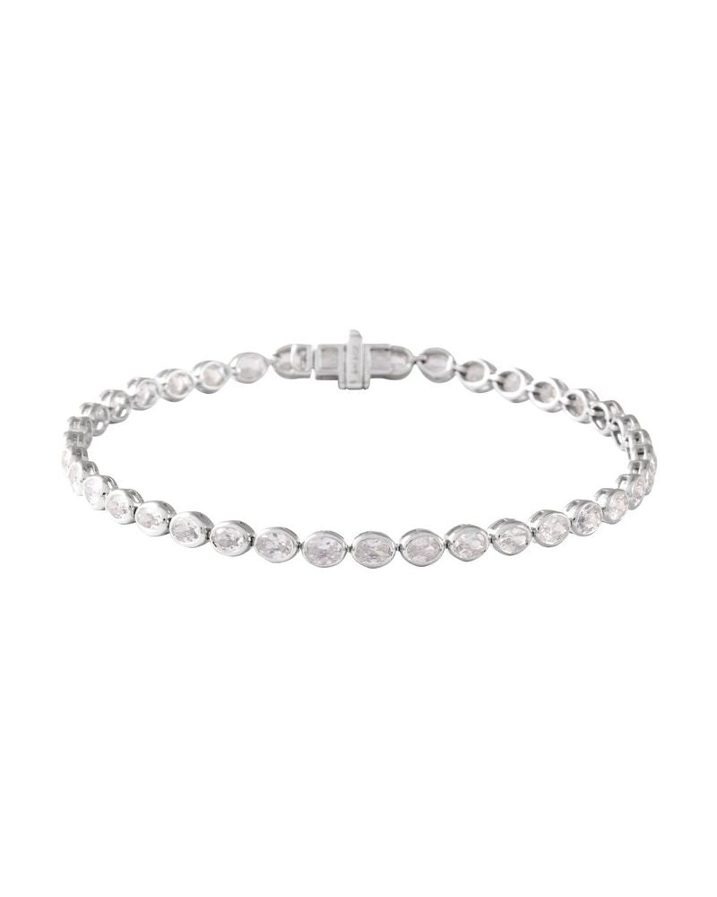 Pulseira Riviera em Ouro 14k com Diamantes de Laboratório – Modelo 8