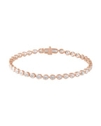Pulseira Riviera em Ouro 14k com Diamantes de Laboratório – Modelo 8
